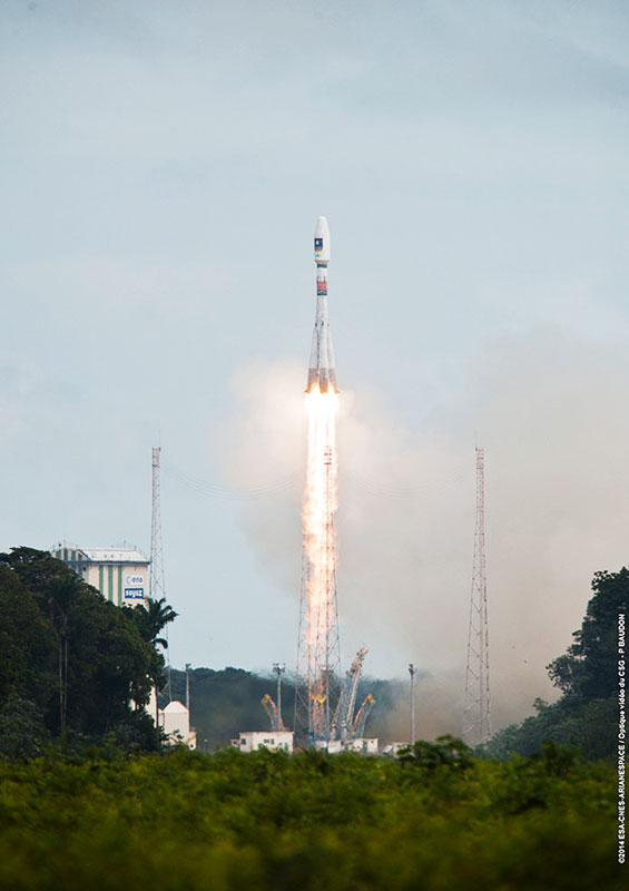 Galileo FOC M1 5 - © ESA-CNES-ARIANESPACE/Optique Vidéo du CSG