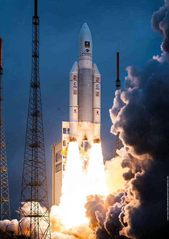 Galileo FOC 22 - © ESA-CNES-ARIANESPACE / Optique vidéo du CSG